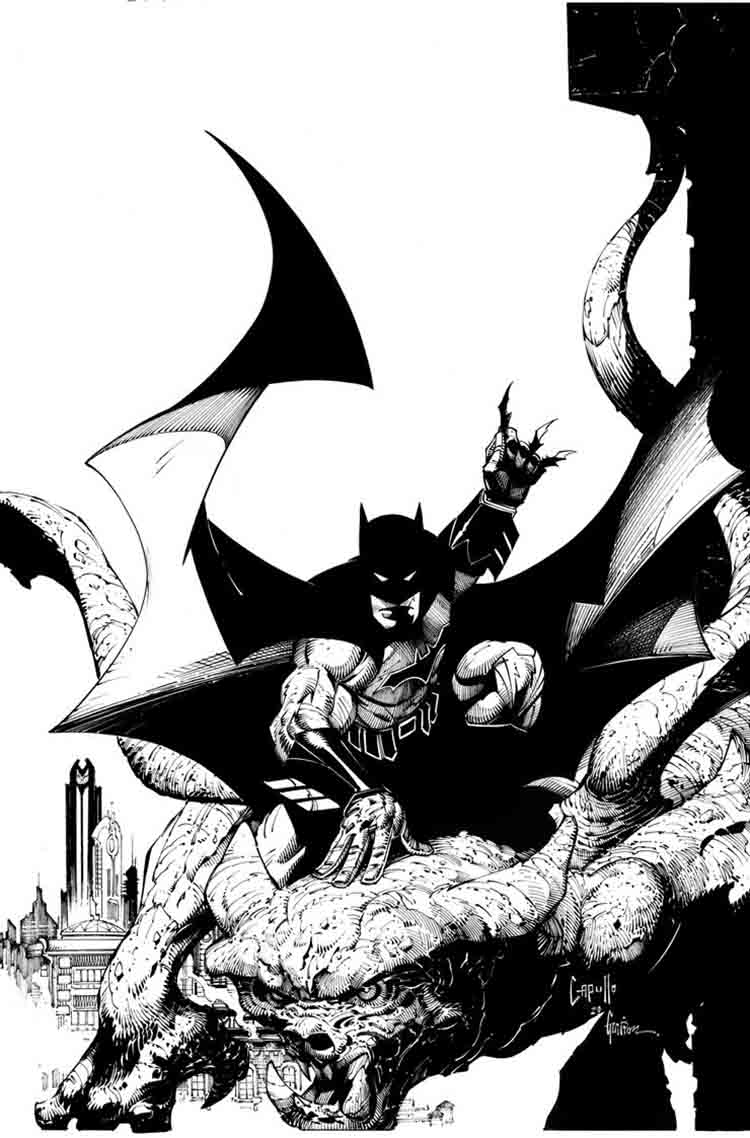 بازگشت Batman black and white