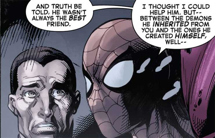 مرد عنکبوتی به دوست قدیمی‌اش پشت می کند