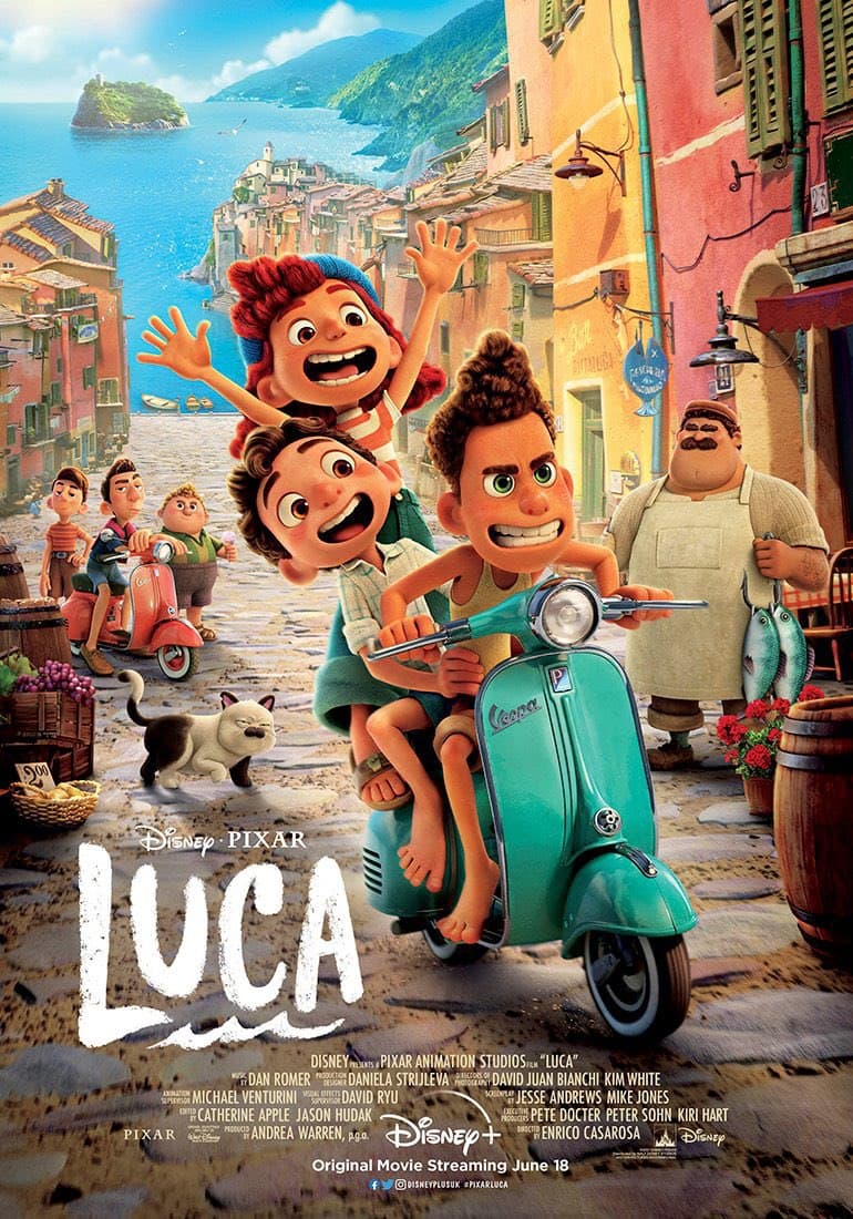 انتشار پوستر جدید فیلم Luca