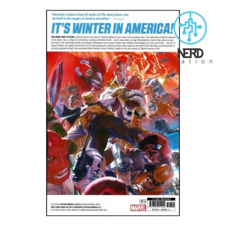 خرید کمیک کاپیتان آمریکا زمستان در آمریکا