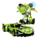 لگوی ماشین تبدیل شونده سبز