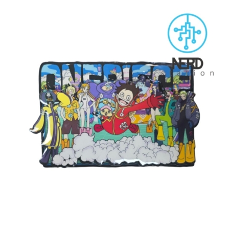 مگنت یخچال وان پیس طرح لوفی و دوستان