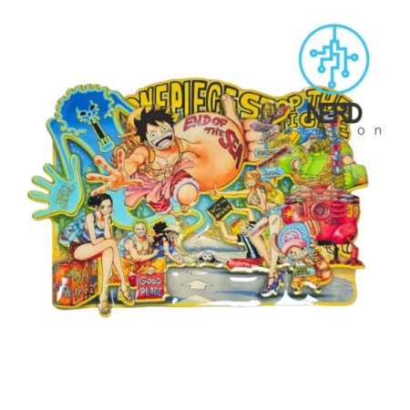 مگنت یخچال وان پیس طرح مشت لوفی