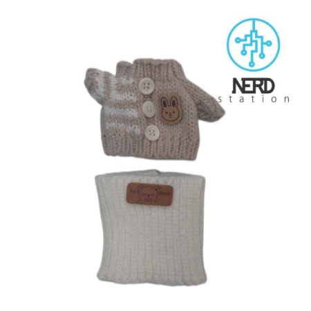 لباس لبوبو - طرح خرگوشی کرم